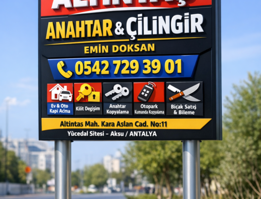 Altıntaş Çilingir Anahtarcı Emin